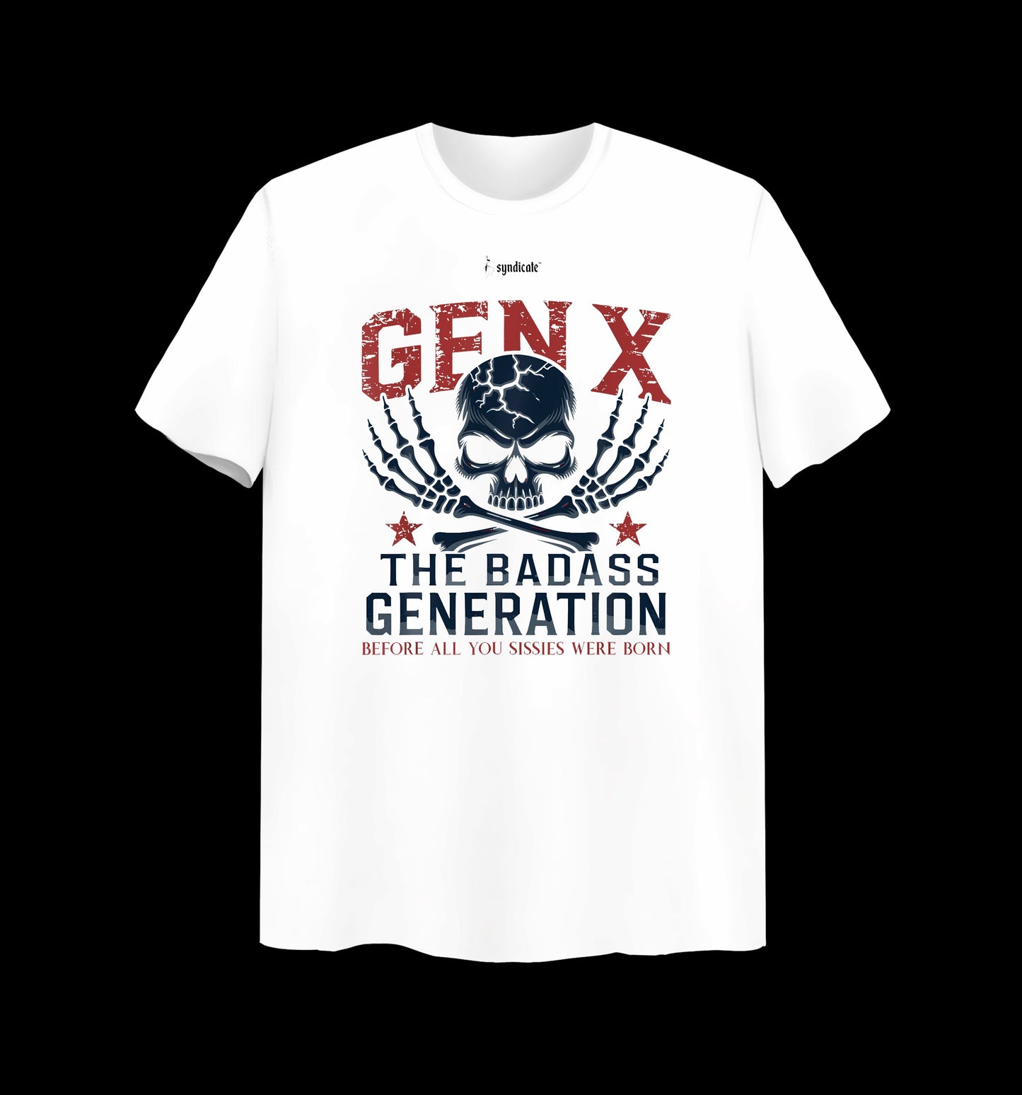 WeißesT-Shirt mit GEN X Design